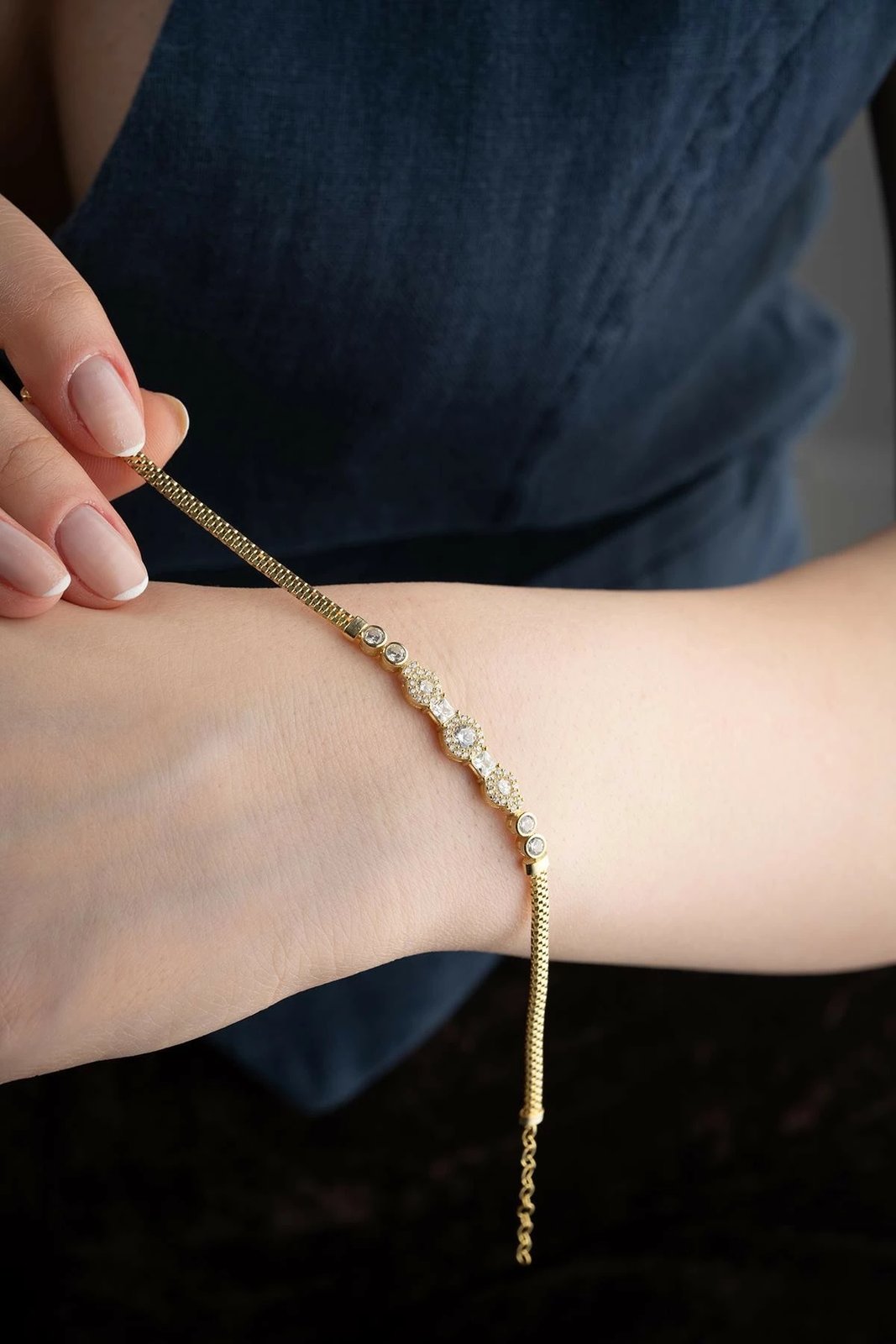 Byzylyk argjendi Jumeon, i veshur me ar, NRZ999443