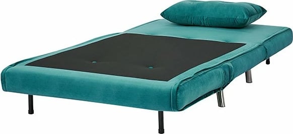 Karrige shtrati Nextdeco Berlin, Petrol, H92x100x91cm