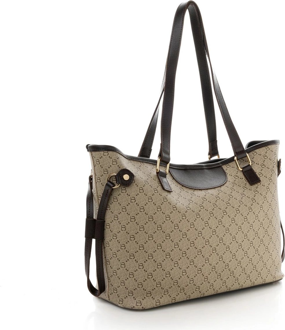 Tote bag Lucky Bees, krem, kafe, 355 v2