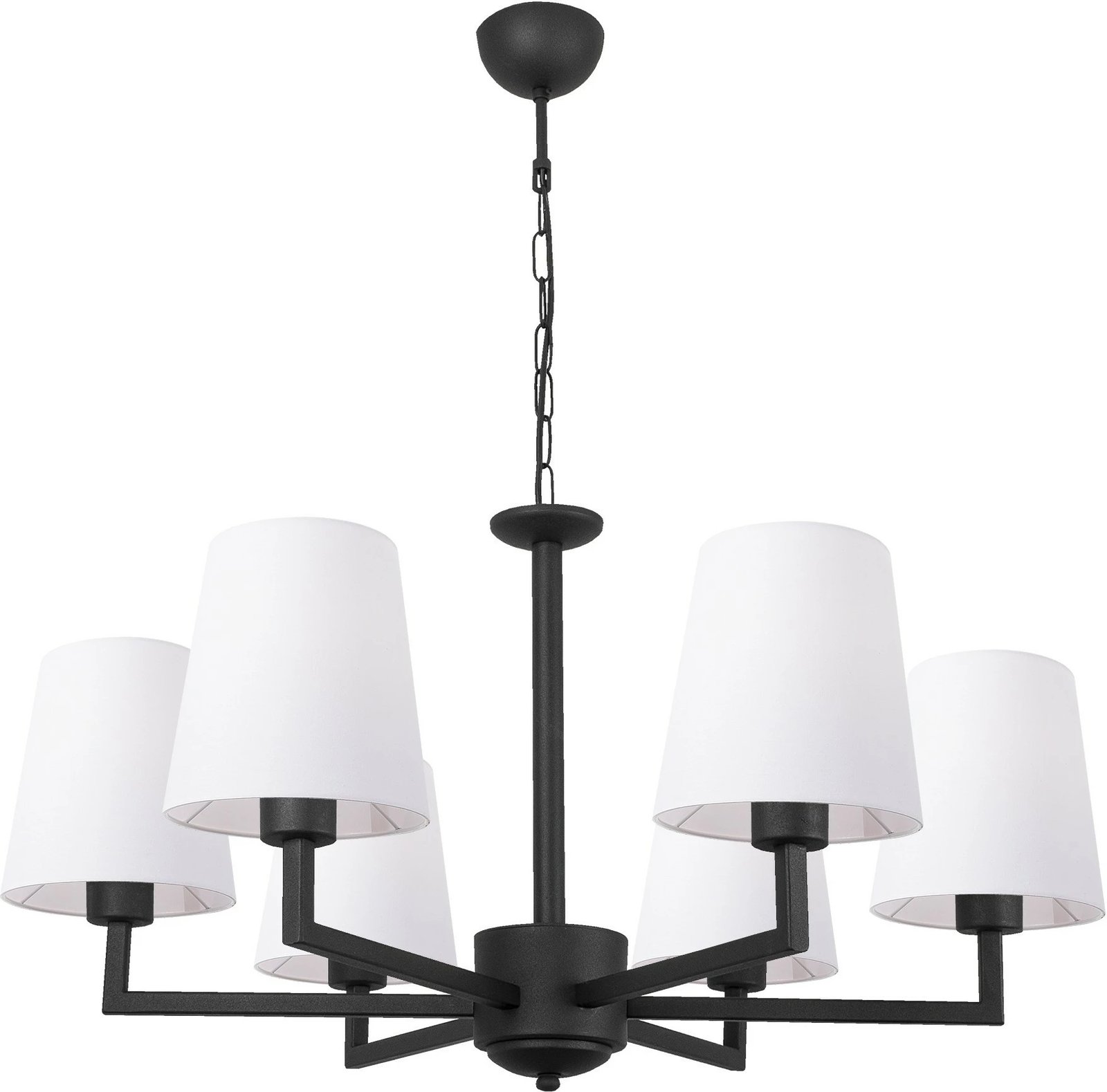 Llambadar modern Opviq, Profil - 4643, ngjyrë e zezë dhe e bardhë