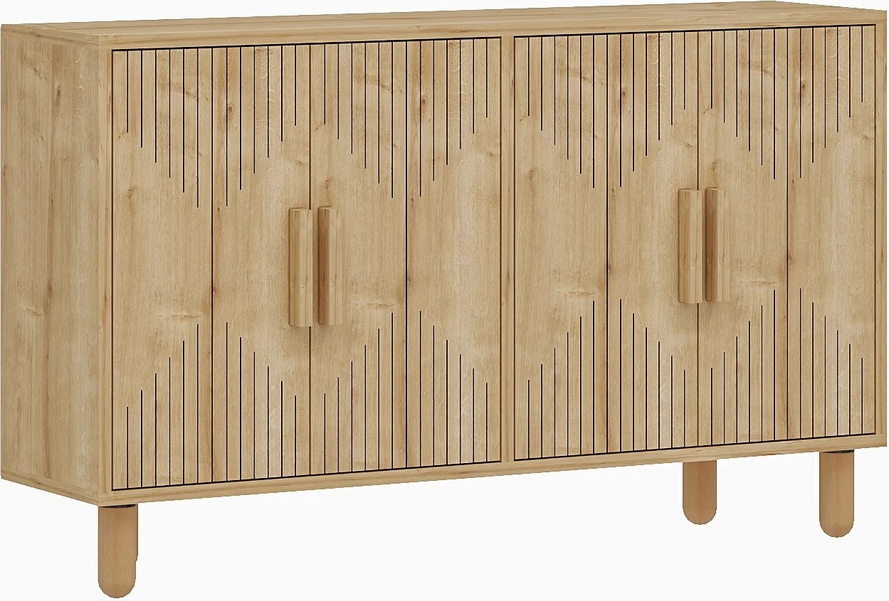 Konsolë Roger, ngjyrë lisi Saphire