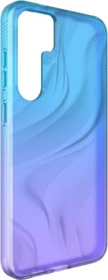 Mbështjellës Zagg Milan për Samsung Galaxy S24+, TPU, vjollcë/kaltër