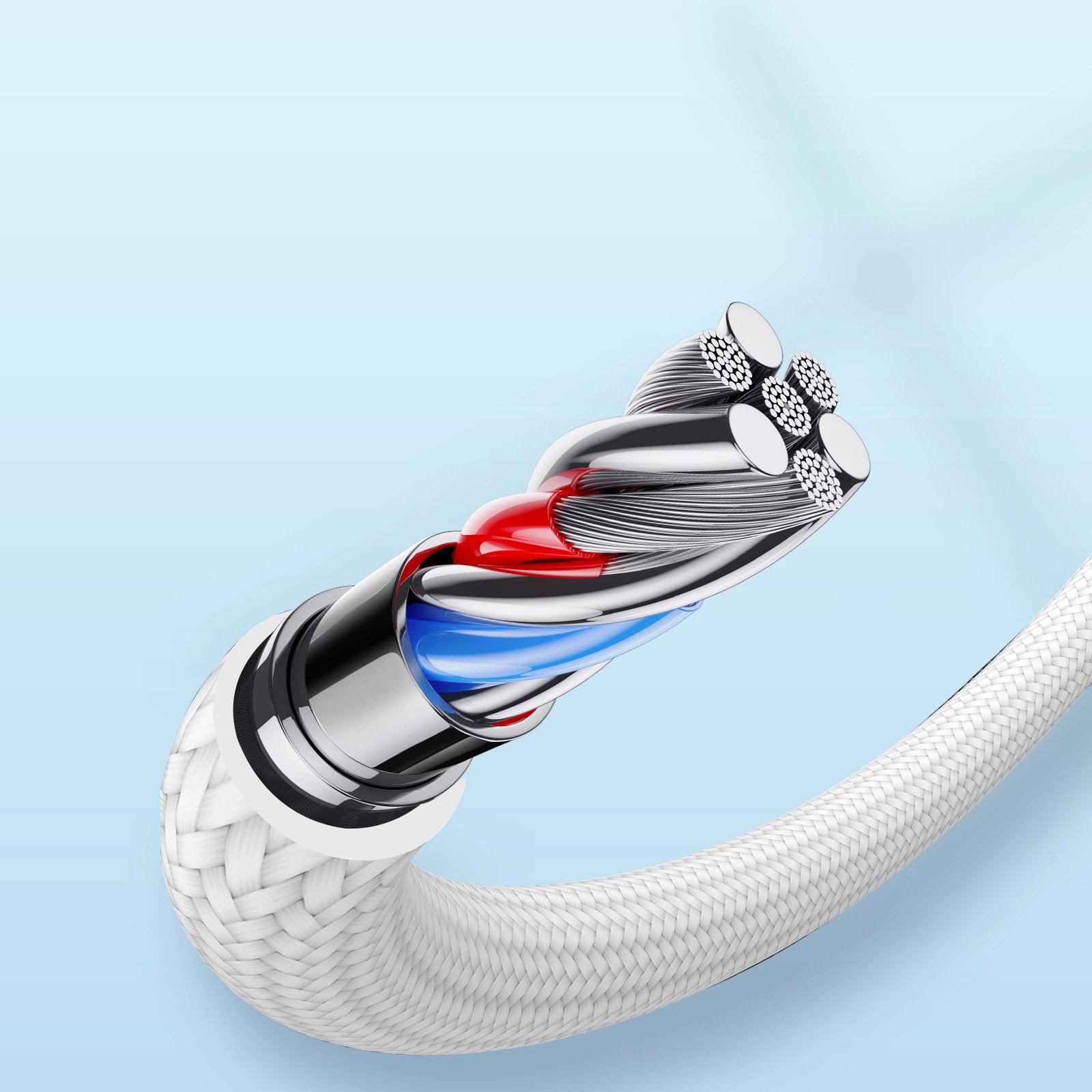Kabllo USB‑C në Lightning, Joyroom Extraordinary Series A10 S-CL020A10W, PD 20W, 1.2 m, USB 2.0 480 Mbps, LED, e bardhë Kabllo USB‑C në Lightning, Joyroom Extraordinary Series A10 S-CL020A10W, PD 20W, 1.2 m, USB 2.0 480 Mbps, LED, e bardhë