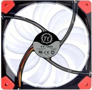 Ventilator kase Thermaltake Luna 14 LED, 140mm, 1000 RPM, Blue