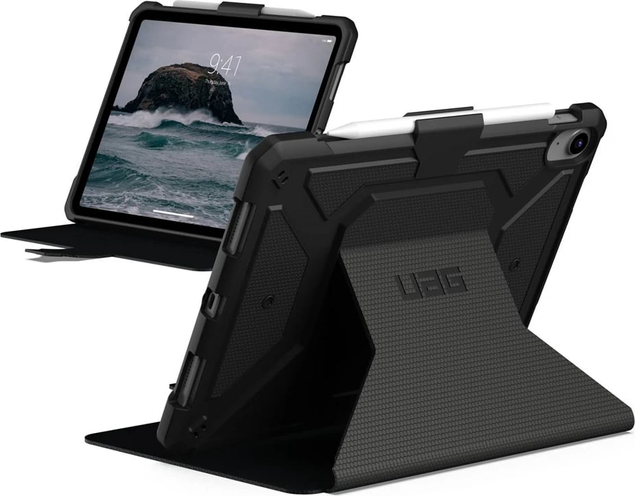 Mbështjellës folio Urban Armor Gear Metropolis për tablet 10.9", i zi