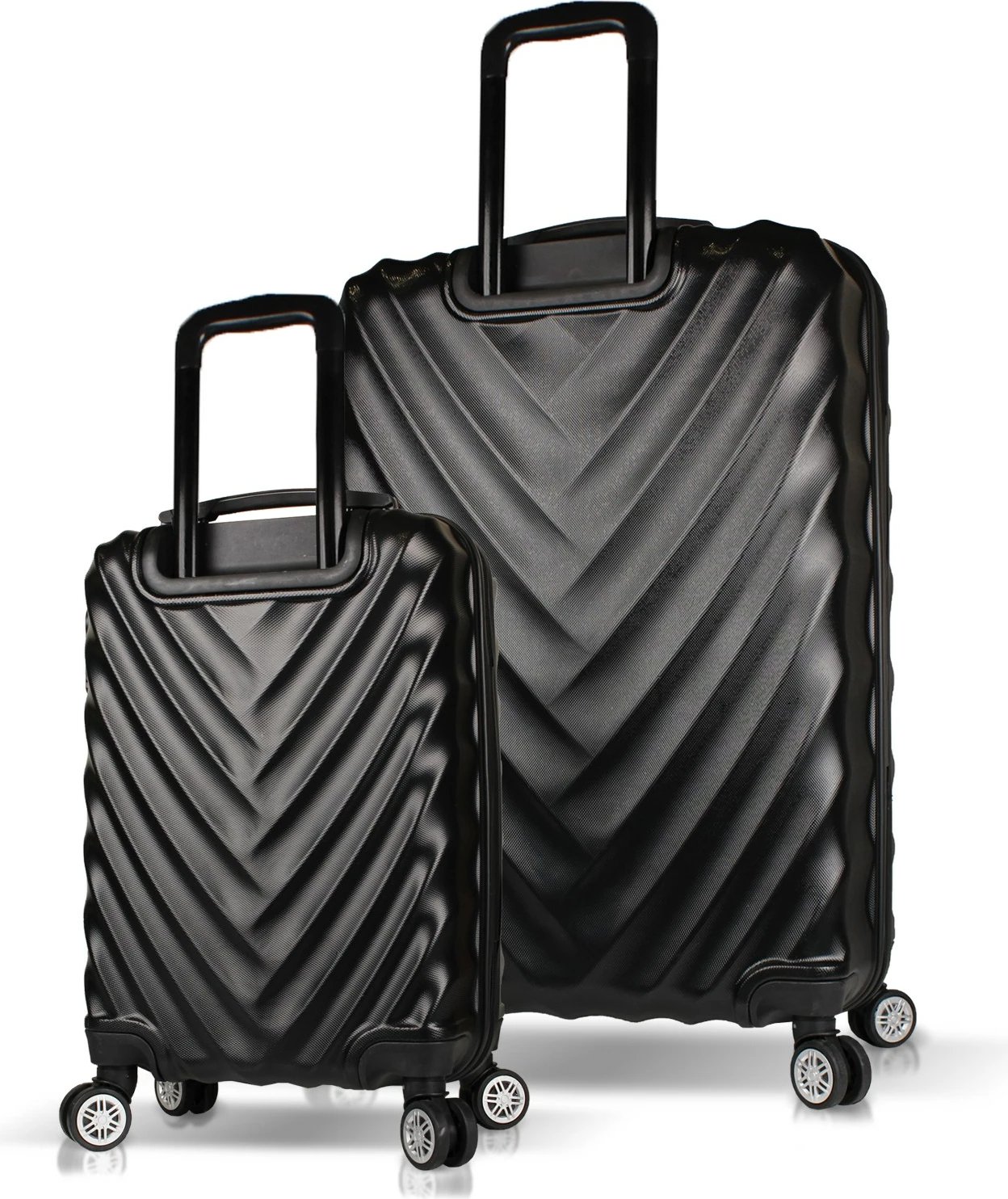 Set valixhesh (2 copë), ngjyrë e zezë, Zoozie Bags, 6784