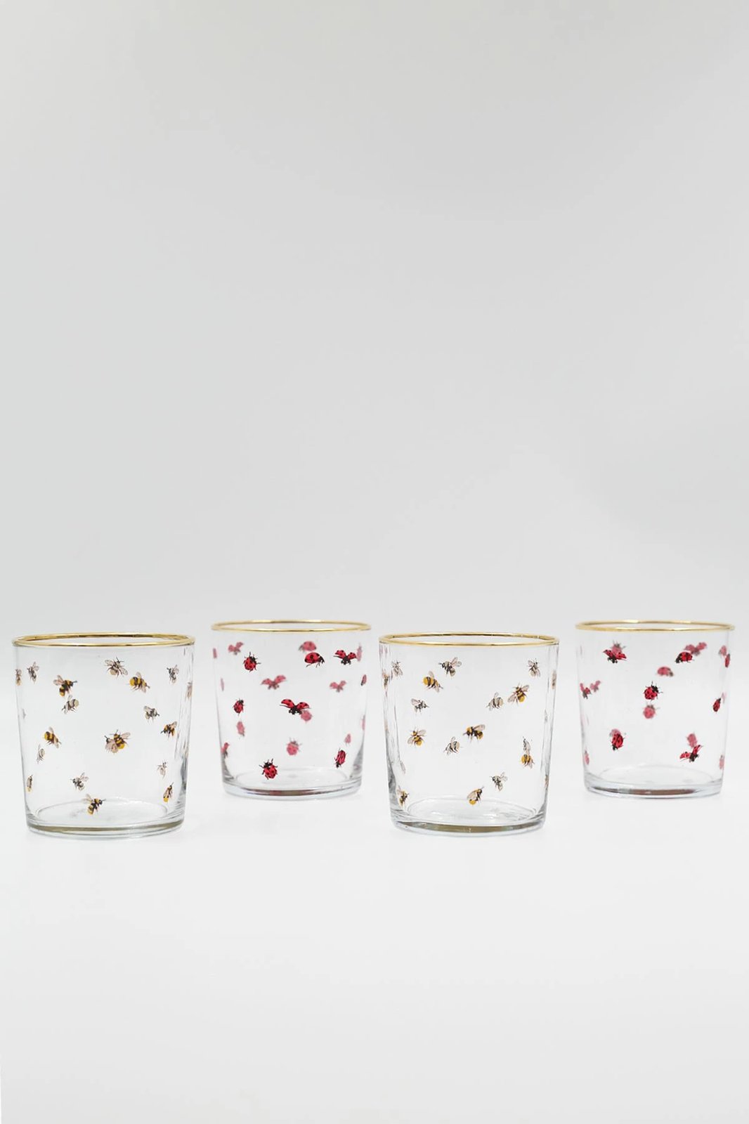 Set gotash prej qelqi (4 copë), Hermia Concept, Lady 380