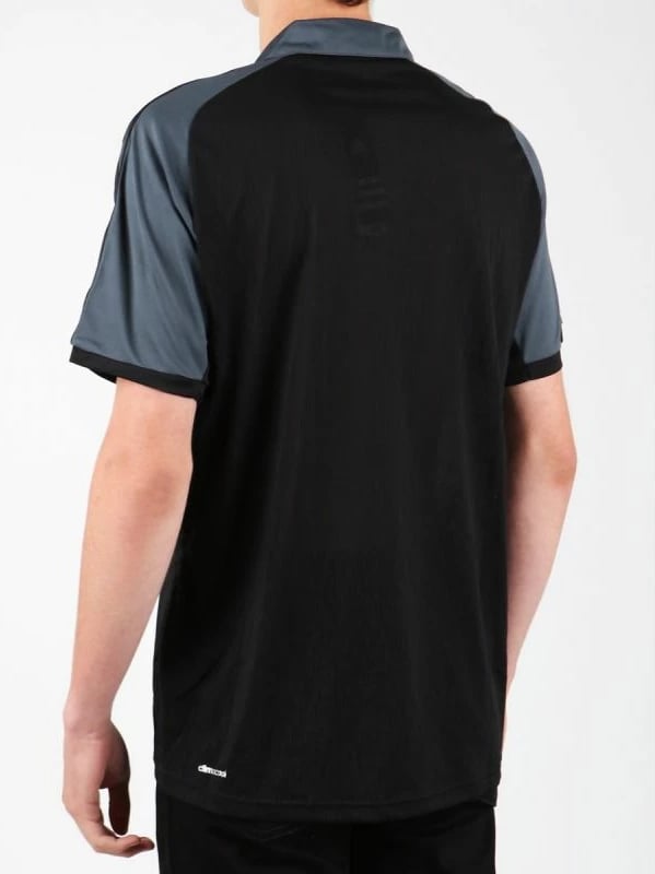 Maicë polo adidas, e zezë