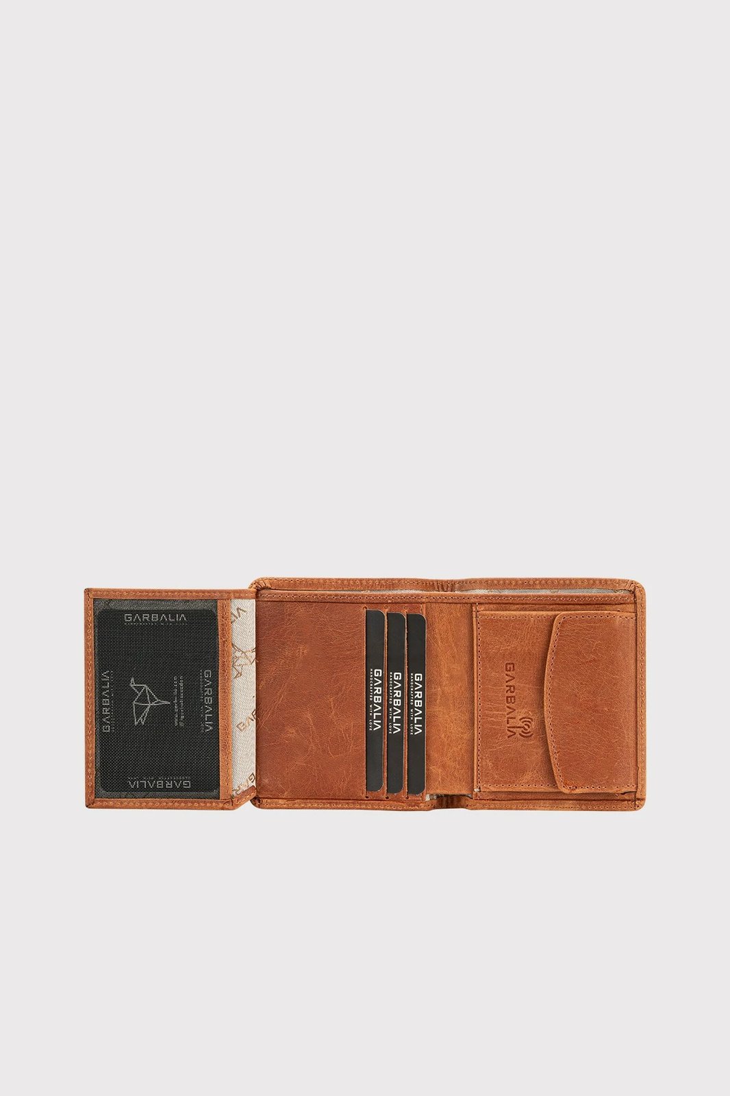 Portofol për burra, Zoozie Bags, Dallas - ngjyrë tan