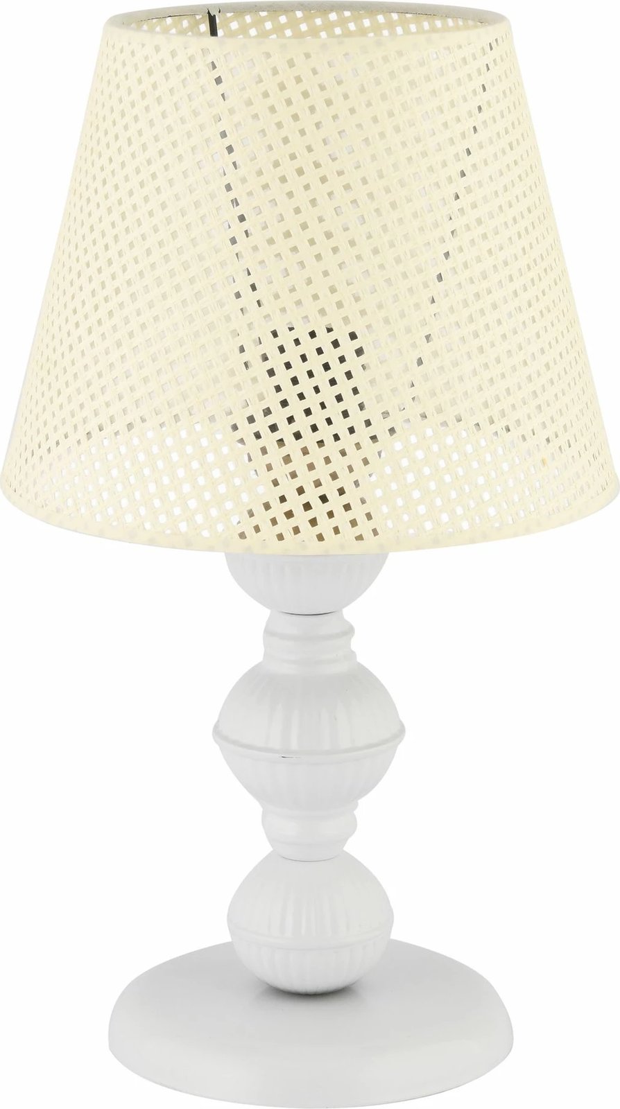 Llambë tavoline Opviq, 301 Hazeran, krem dhe e bardhë