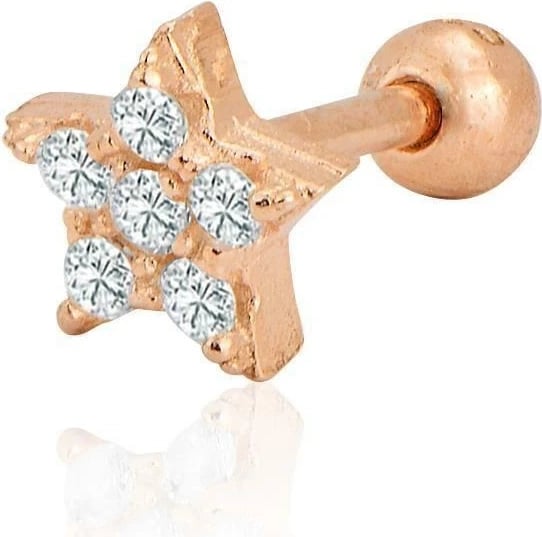 Piercing argjendi, ngjyrë ari rozë, Jumeon, SGTL12422