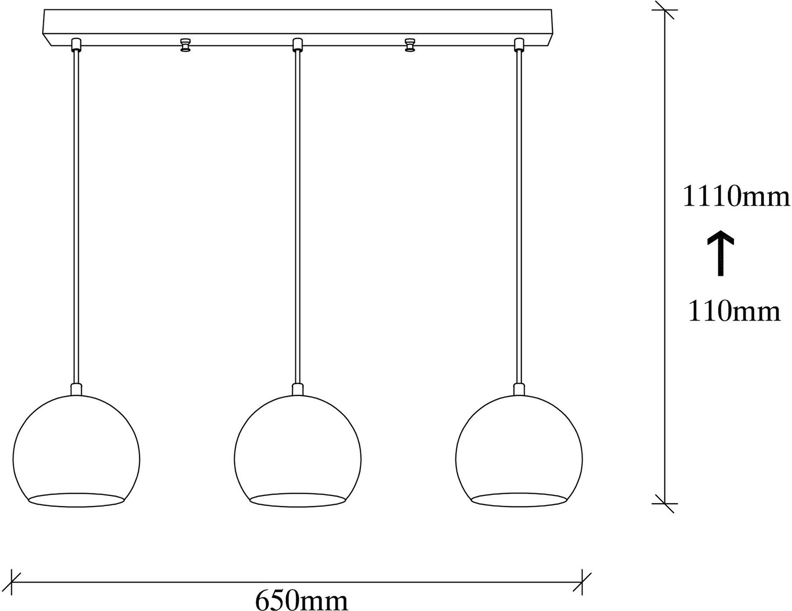 Llambadar Opviq, Berceste - 242-S1, ngjyrë vintage, lartësi e rregullueshme