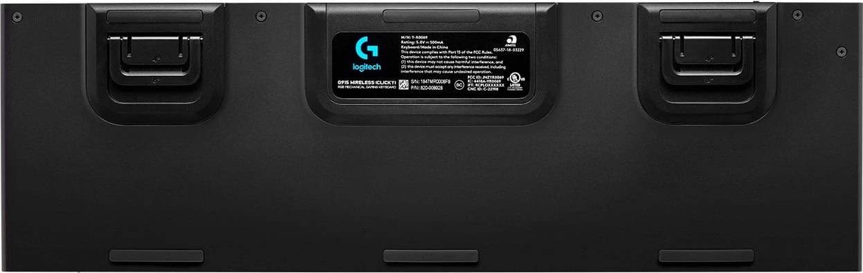 Tastierë mekanike Logitech G915 LIGHTSPEED, wireless, RGB, full-size, alumini