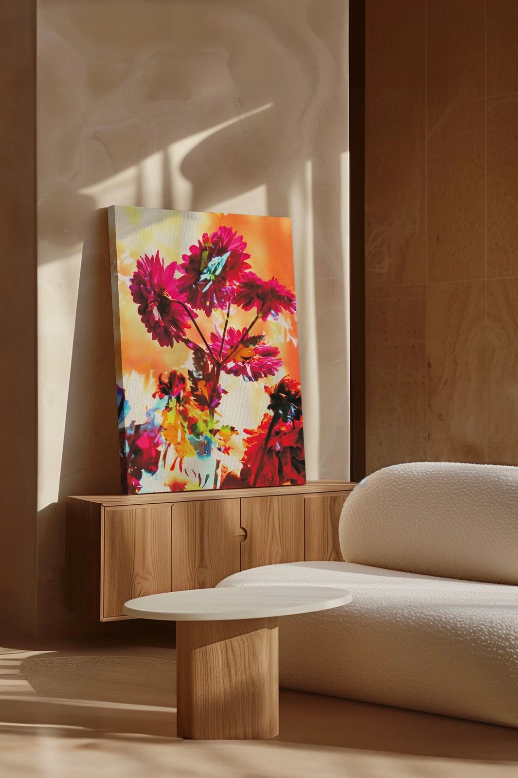 Pikturë dekorative në kanavacë, shumëngjyrëshe, Wallity Ersyfdc262, 50x70cm