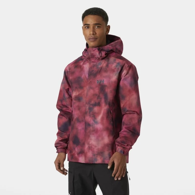 Jakne Helly Hansen për meshkuj, të kuqe