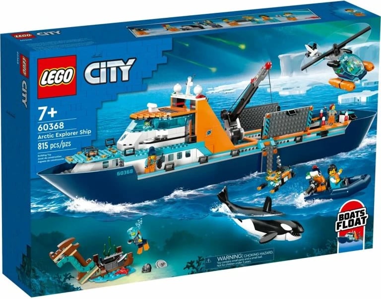 Set lego City për fëmijë, Arctic Explorer Boat