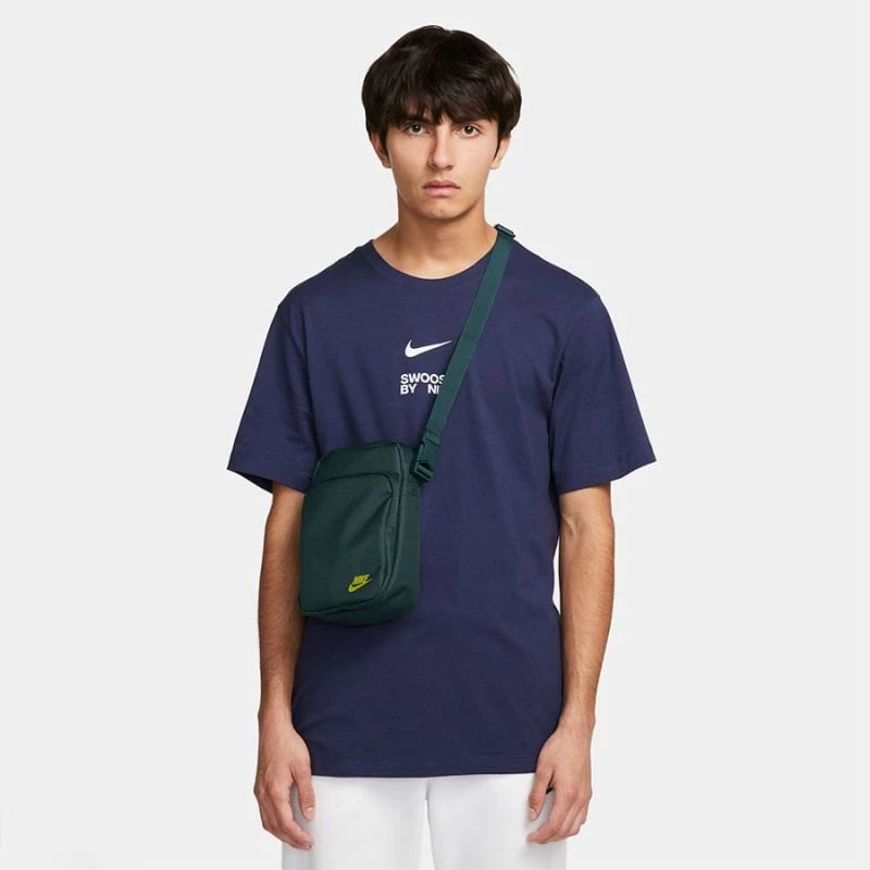 Çantë Nike Heritage për meshkuj, femra dhe fëmijë, e gjelbër