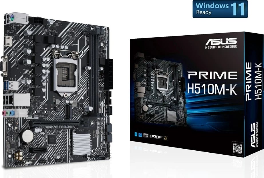 Pllakë amë ASUS PRIME H510M-K, Socket LGA 1200, micro ATX