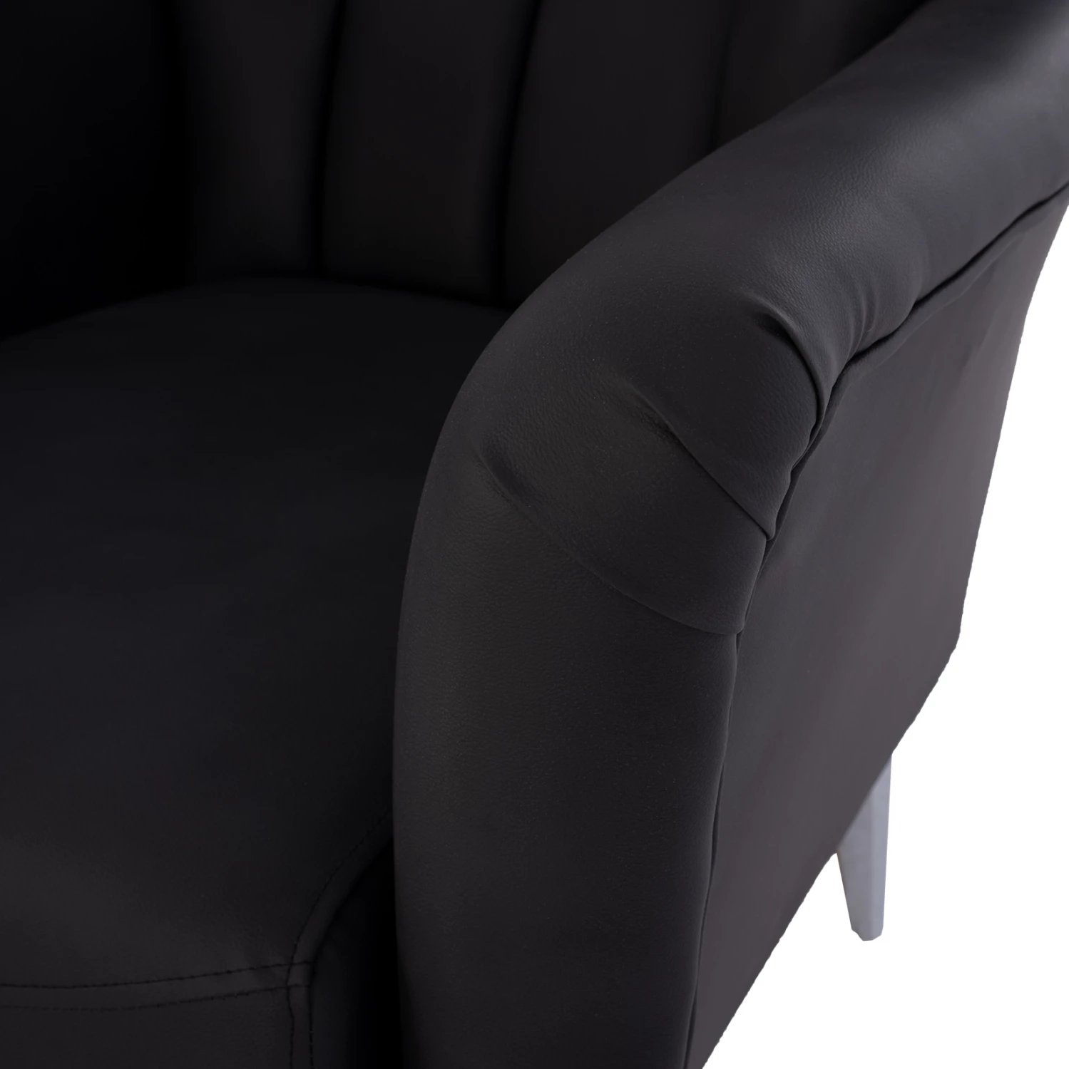 Bergere FH9217.01, ngjyrë zezë, stil Chesterfield, 87x88x100