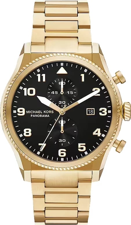 Orë dore MICHAEL KORS MK9195 për meshkuj, e artë