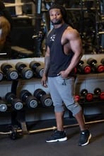 Pantallona sportive Knoxville 3/4 - Gri