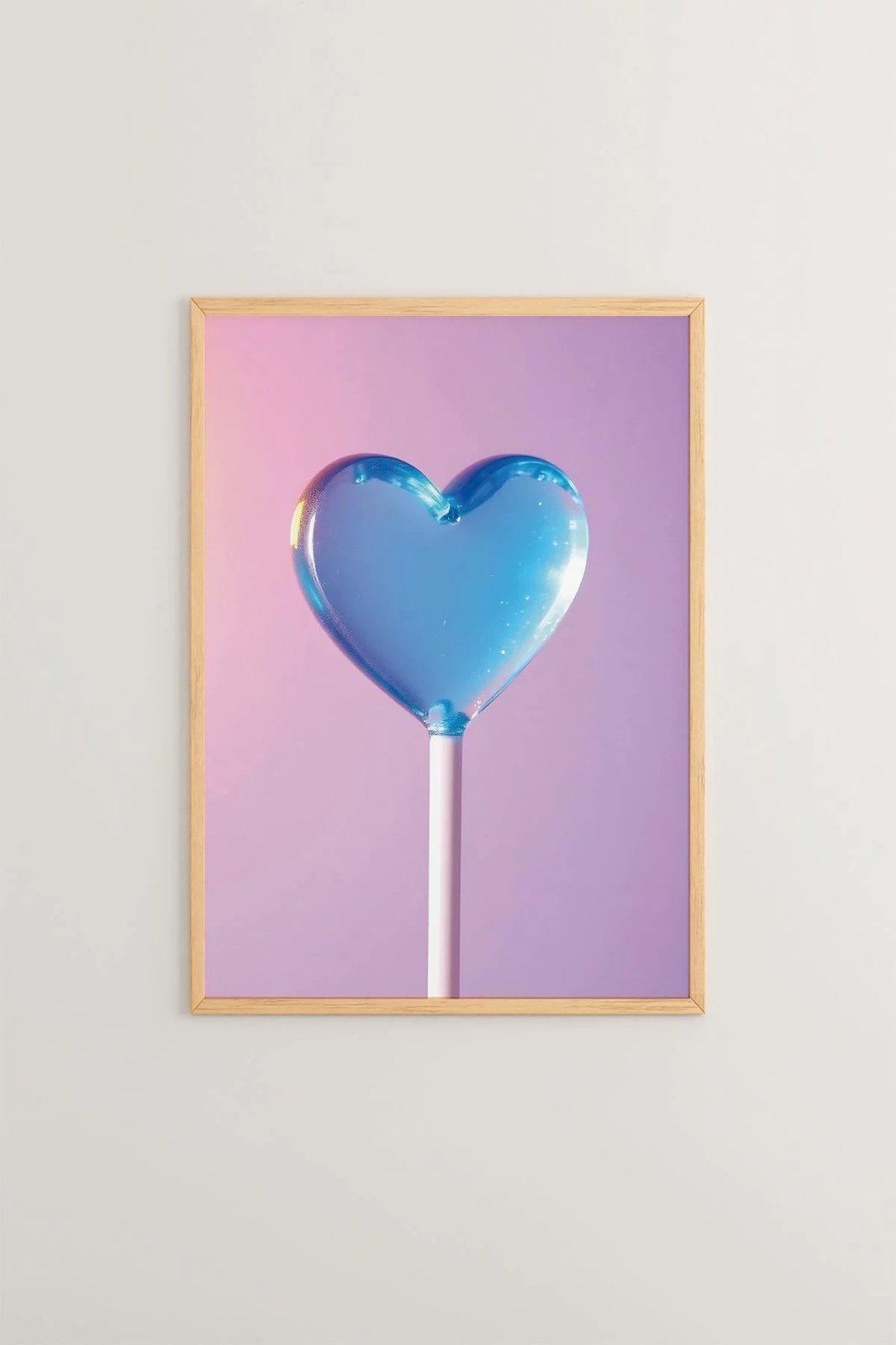 Pikturë dekorative me kornizë, Wallity, Artsrmdl5, shumëngjyrëshe, 33x48cm