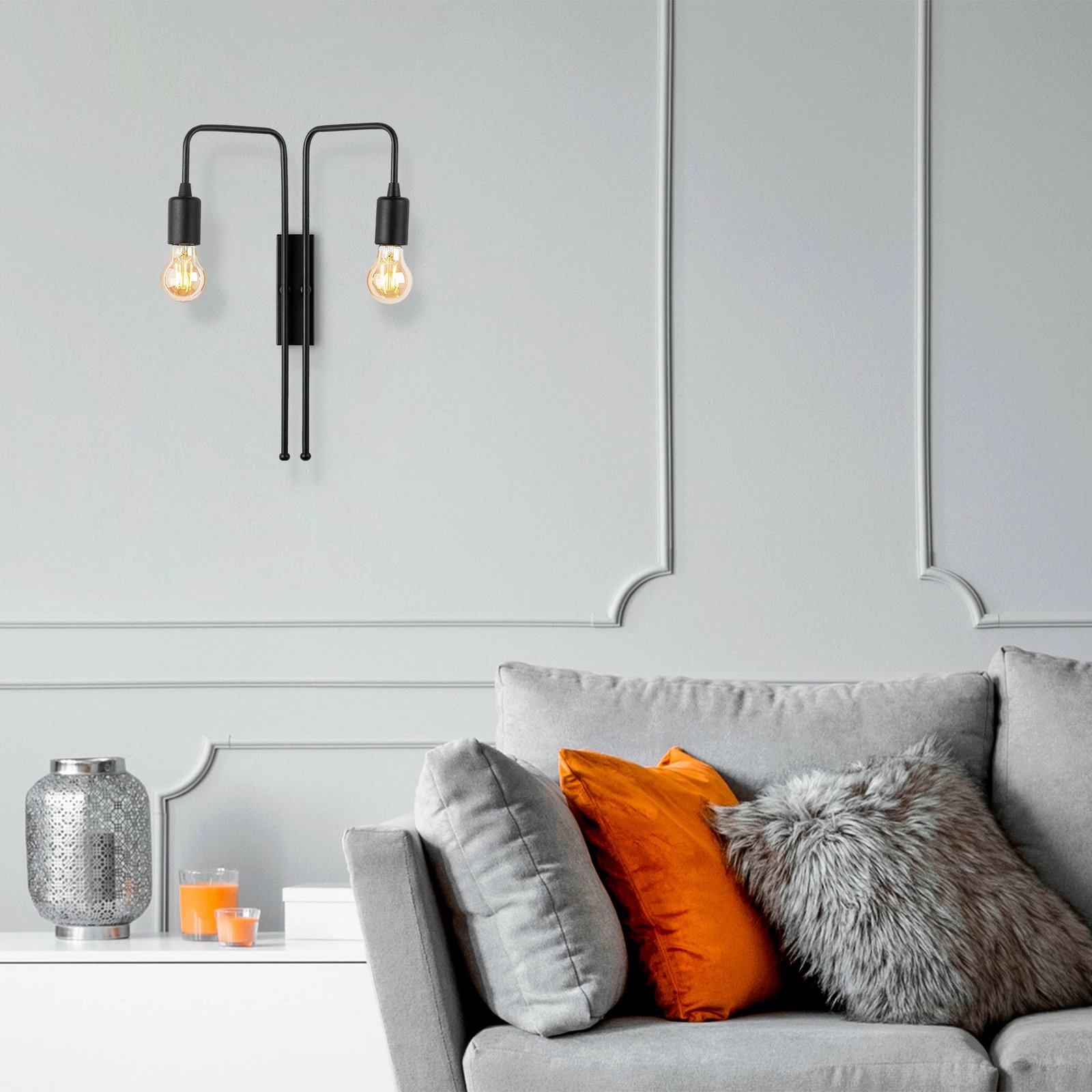 Llambë muri Opviq, Mum - 3512, ngjyrë e zezë