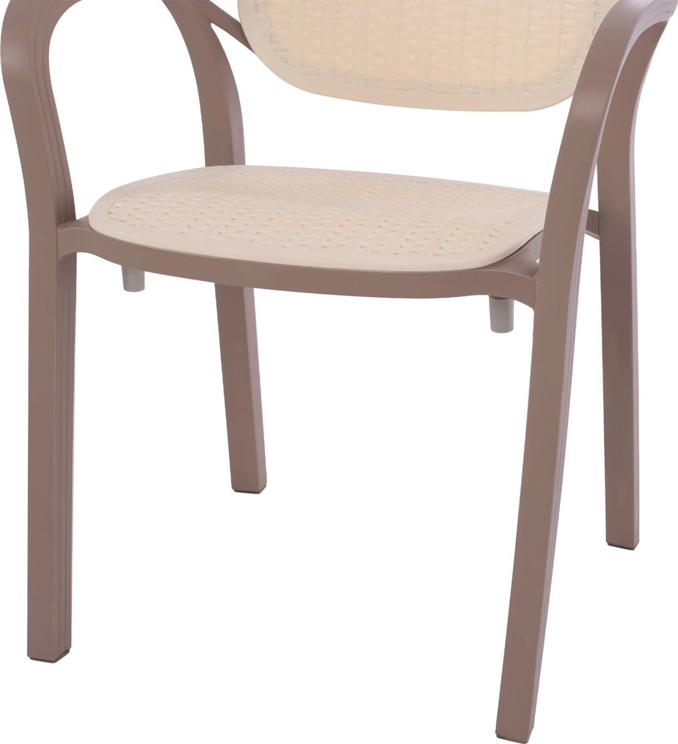 Karrige polipropileni KHEM FH5820.02 kapuçino-bezhë 57x57x83H cm