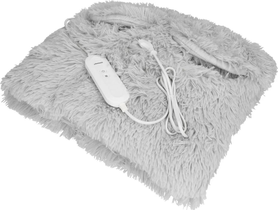Jastëk ngrohës elektrik, PRIME3, SHP32, 45x40 cm, 100 W, 4 nivele, gri