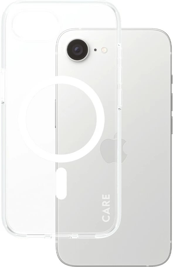 Mbështjellës PanzerGlass CARE Case Flagship Urban Combat MagSafe për iPhone 16e, transparent