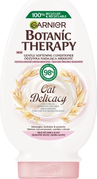 Kondicioner për flokë Garnier Botanic Therapy Oat Delicacy për femra 200ml