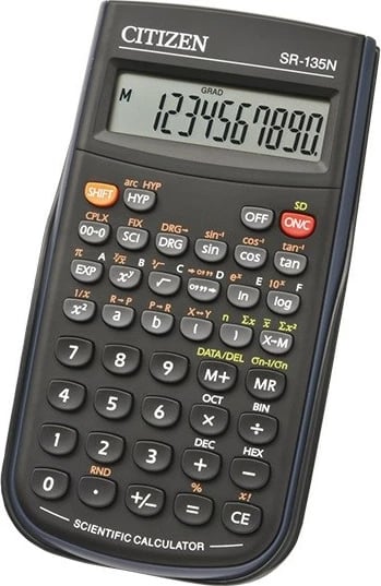 Kalkulator Citizen SR-135N, 154 x 84 mm, i zi
