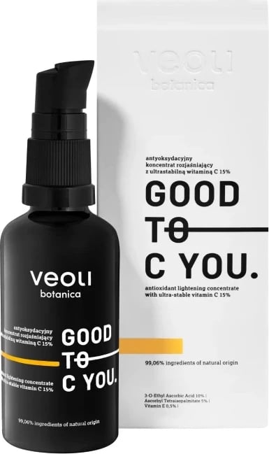 Koncentrat për fytyrë Veoli Botanica Good To C You për femra, Vitamin C 15%, 40ml