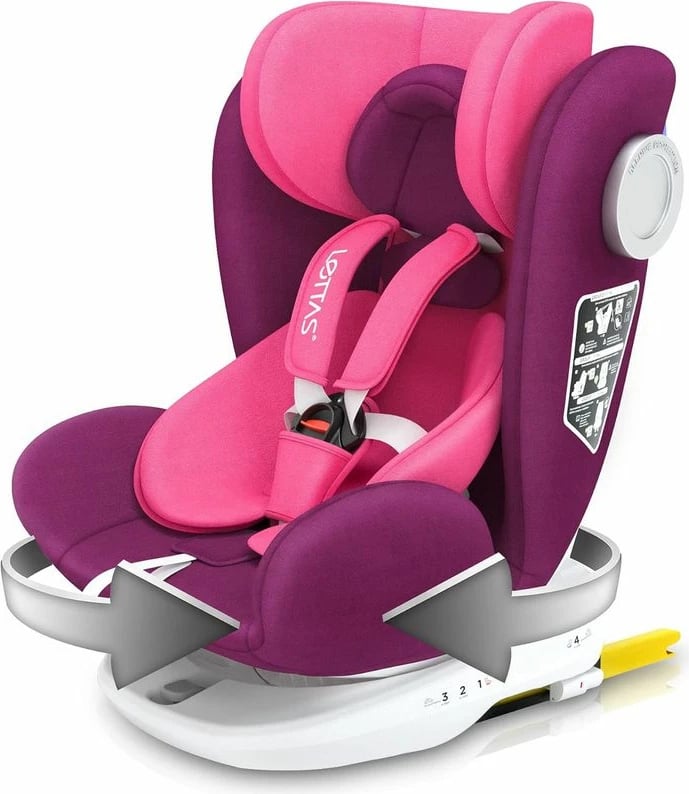 Ulese Veture Per Femije 0-12year, 0-36 Kg, 360° I-size Vjollce