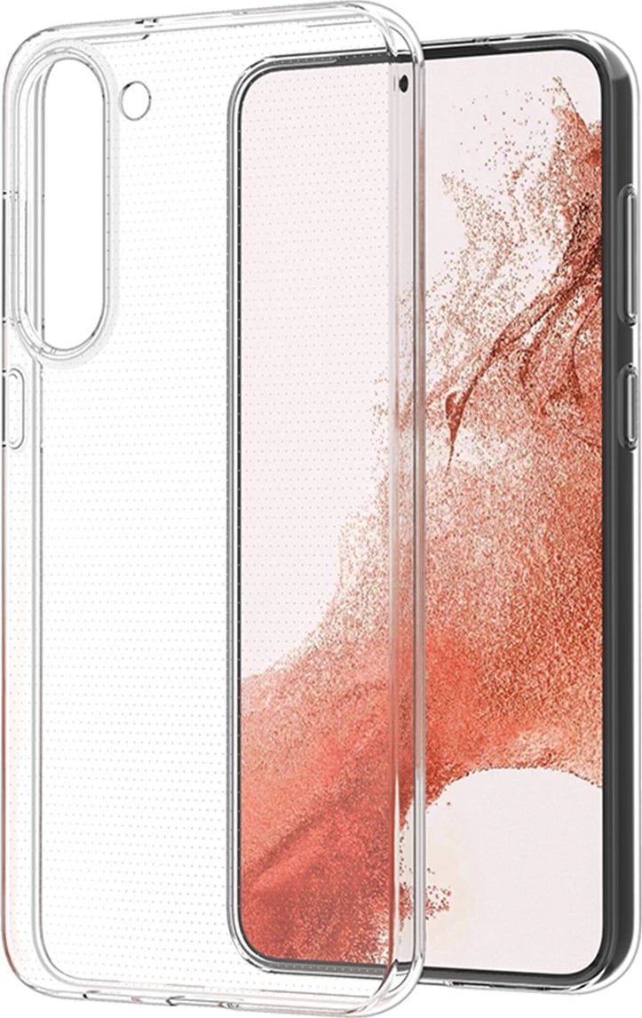 Mbështjellës Hurtel Ultra Clear 0.5mm për Samsung Galaxy S23+, Transparent