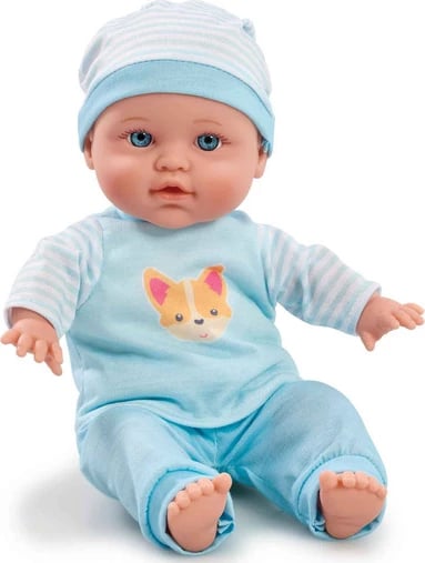 Be My Baby Cuddly Baby Doll in Blue Outfit