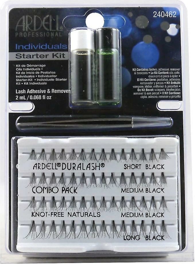 Set aksesorësh për qerpikë individualë Ardell Pro Individuals Lash Starter Kit Combo Pack unisex