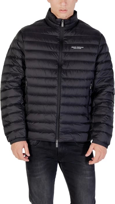 Jakne Armani Exchange për meshkuj, e zezë
