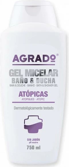 Xhel dushi AGRADO Gel Micelar Pieles Atopicas 750ml