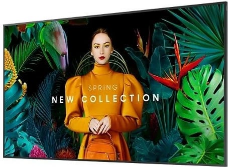 Monitor profesional Samsung LH50QHCEBGCXEN, 50", UHD, WiFi/BT, i zi