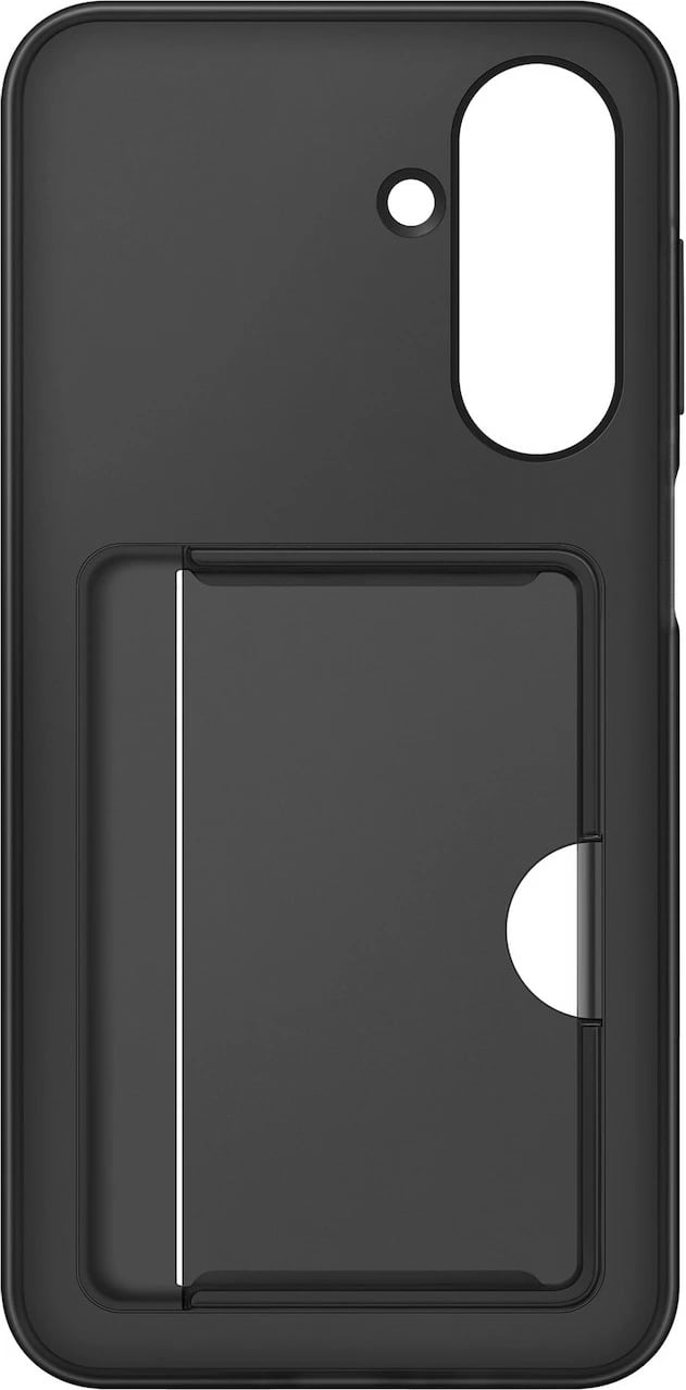 Mbështjellës Samsung Galaxy A17 me hapësirë për kartela, i zi