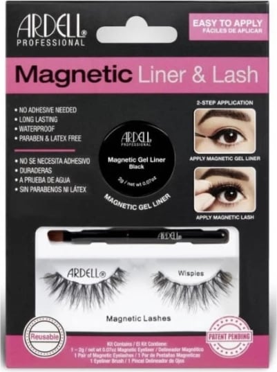 Qerpikë magnetik me eyeliner Ardell Wispies