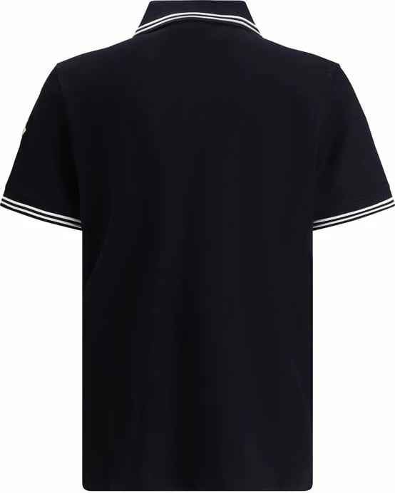Maicë polo Moncler për meshkuj, e kaltër