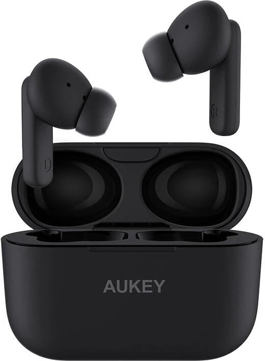 Kufje TWS Aukey EP-M1S, Bluetooth 5.1, IPX5, të zeza