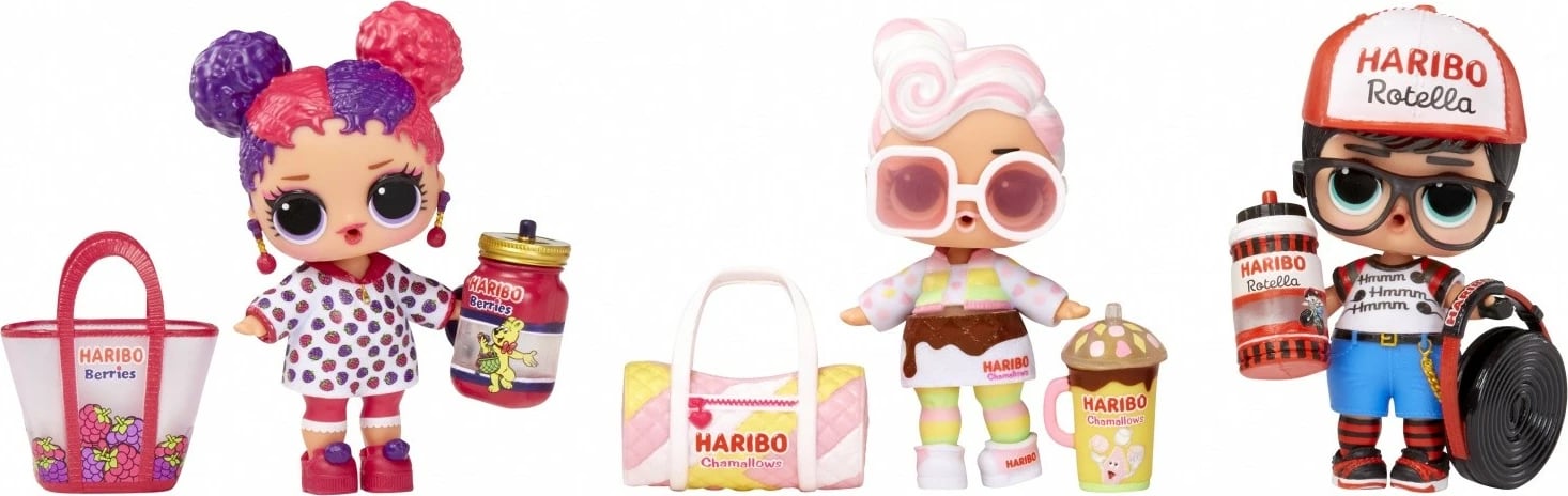 Kukull L.O.L. Surprise Loves Mini Sweets X HARIBO, 1 copë