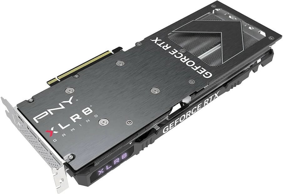 Kartelë grafike PNY GeForce RTX 4070 SUPER 12GB OC XLR8 ARGB TF, e zezë