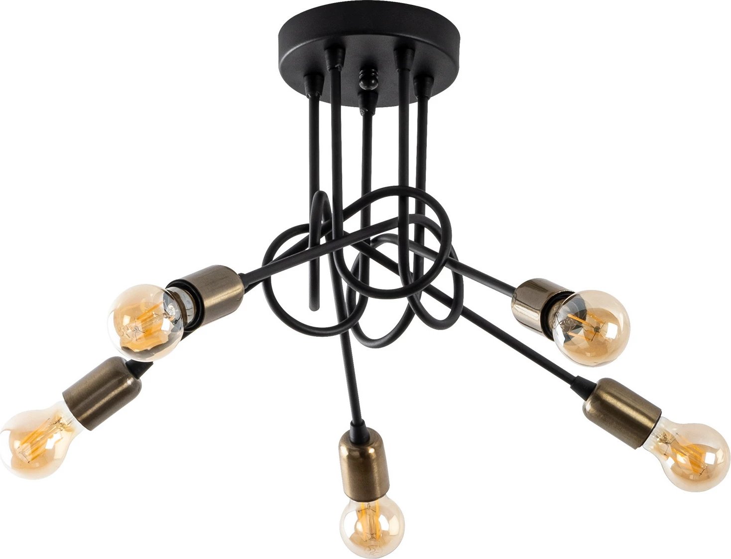 Llambadar Opviq, Viraj - 10880, ngjyrë e zezë, antike