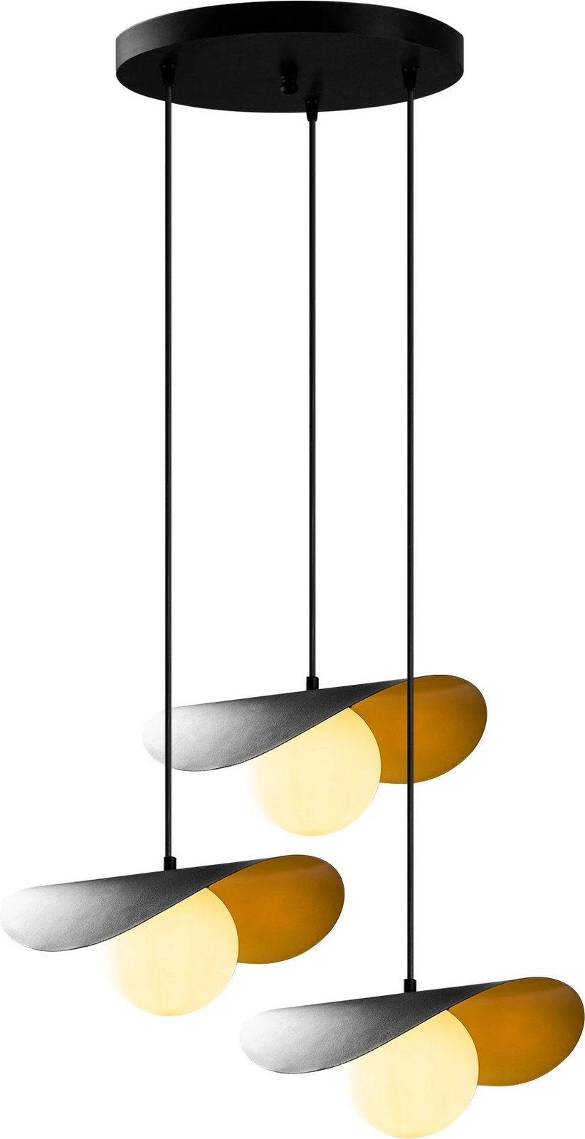 Llambë tavani Opviq, Vatoz - 6141, ngjyrë e zezë, lartësi e rregullueshme