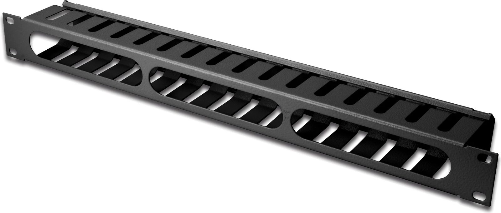 DIGITUS Panel menaxhimi kabllosh me kapak të heqshëm për kabina 483 mm (19”), 1U