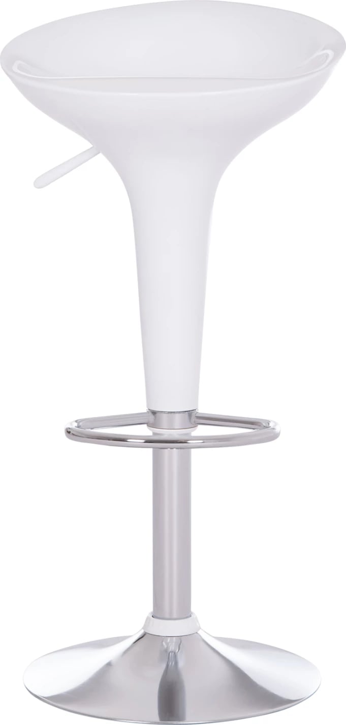 Karrige për bar rrotulluese DAISY, ABS e bardhë, 44x38x85cm, set prej 2 copësh Karrige për bar rrotulluese DAISY, ABS e bardhë, 44x38x85cm, set prej 2 copësh